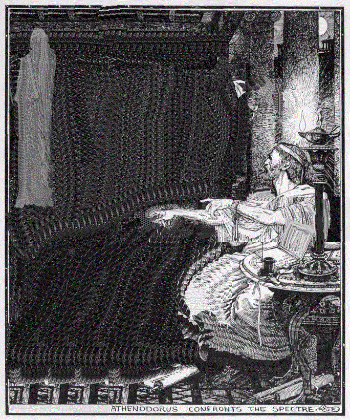 To Repulse a Malignant Spirit . animated gif by Alice B. Clagett ...